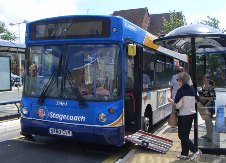 Stagecoach Midlands Dennis Dart SLF Alexander ALX200 33460